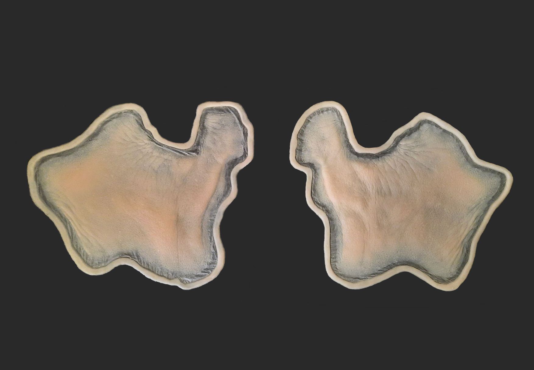 OA10_Pair of Cheeks without beard OA10_Wangen L+R – Bild 1