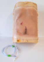Bauch-Prosthetic mit Einschussloch